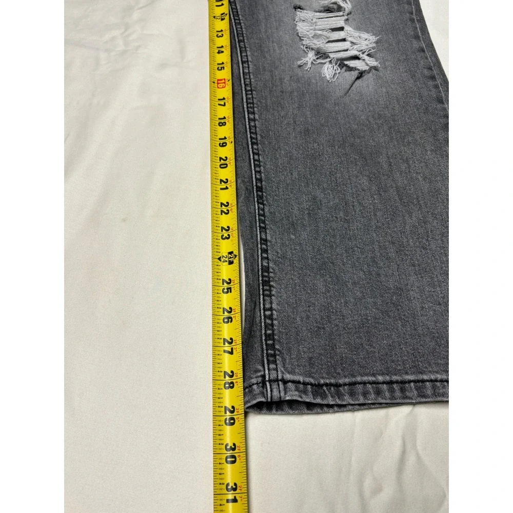 Levi's 541 Athletic Fit‎ Gray Distressed Jeans Mens Size 38x30 Denim Pants